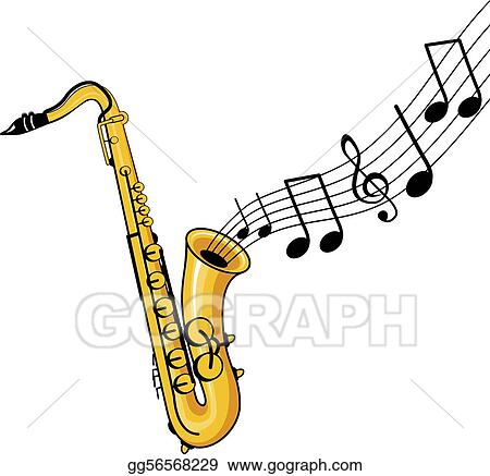 Detail Saxophone Images Clip Art Nomer 17