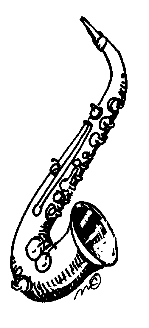 Detail Saxophone Images Clip Art Nomer 38