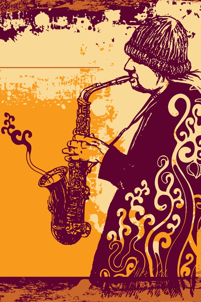 Detail Saxophone Iphone Wallpaper Nomer 41