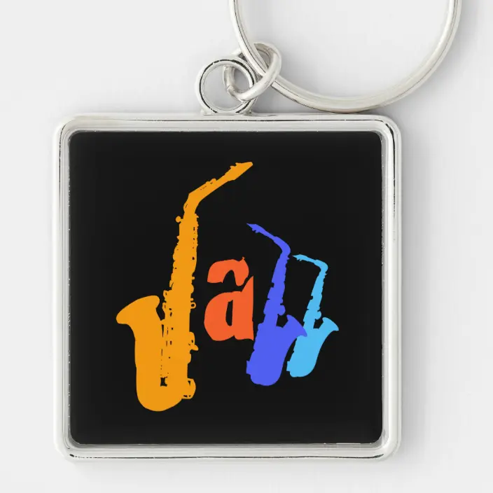 Detail Saxophone Keychain Nomer 34