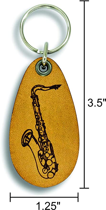 Detail Saxophone Keychain Nomer 54