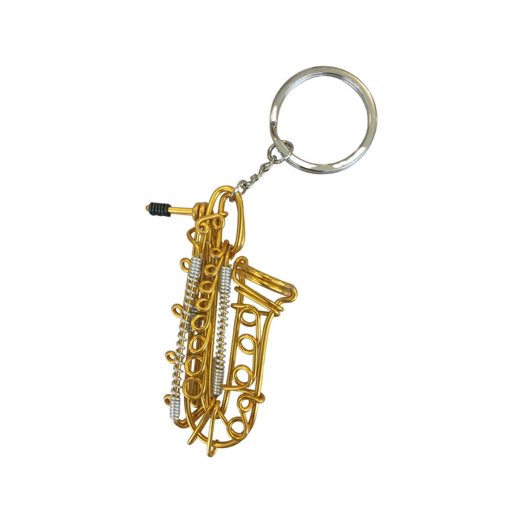 Detail Saxophone Keychain Nomer 10