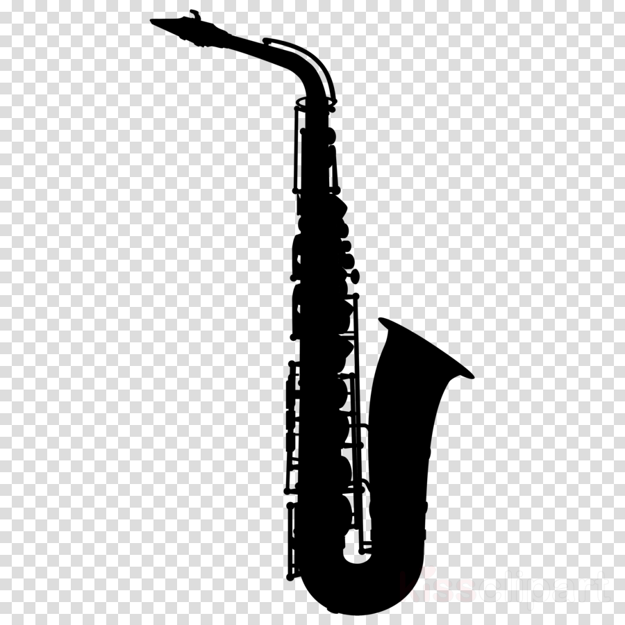 Detail Saxophone Silhouette Clip Art Nomer 25