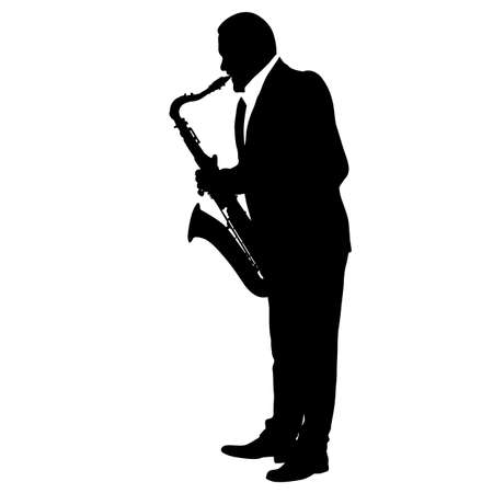 Detail Saxophone Silhouette Clip Art Nomer 33