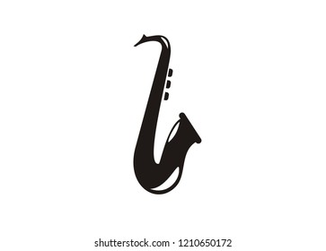 Detail Saxophone Silhouette Clip Art Nomer 36