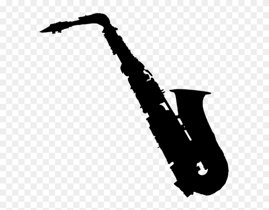 Detail Saxophone Silhouette Clip Art Nomer 7