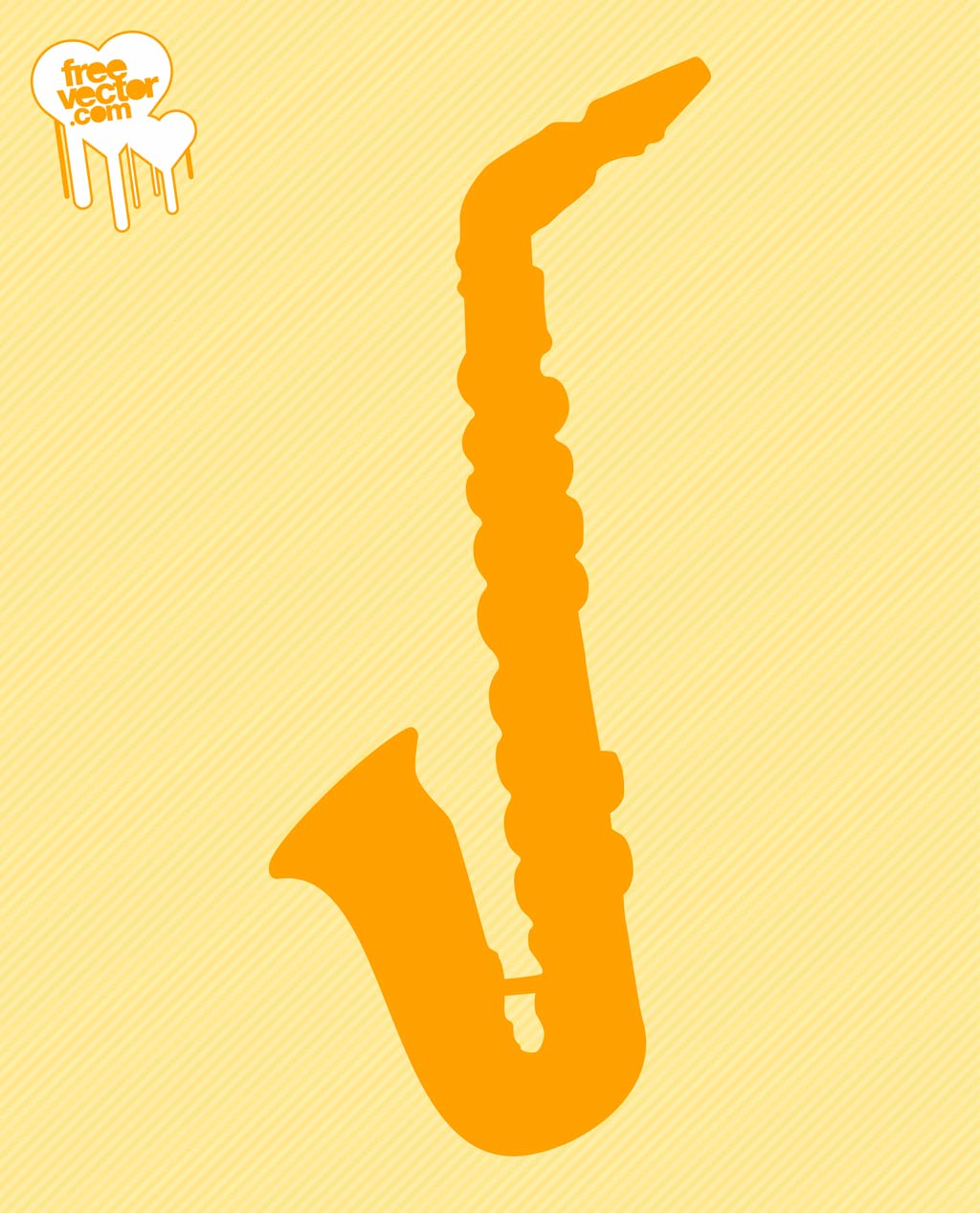 Detail Saxophone Silhouette Vector Nomer 43