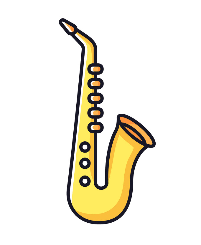 Detail Saxophones Clipart Nomer 11