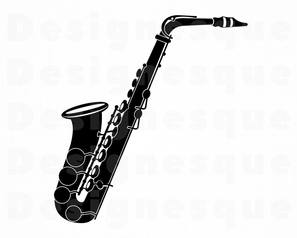 Detail Saxophones Clipart Nomer 15