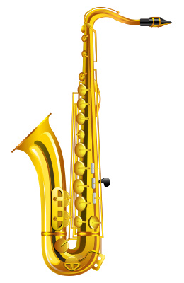 Detail Saxophones Clipart Nomer 19