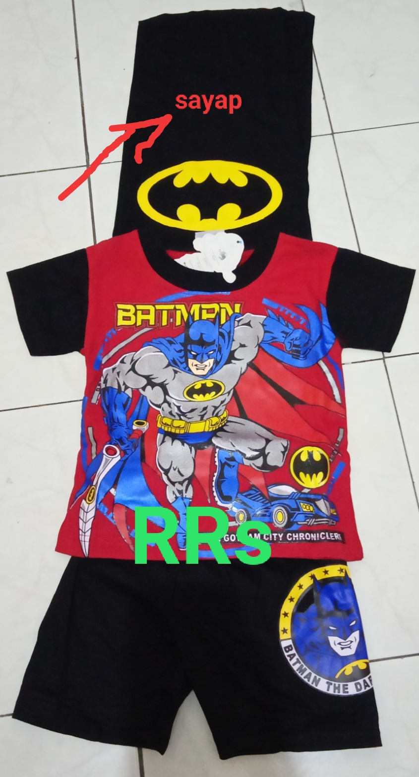 Detail Sayap Batman Nomer 27