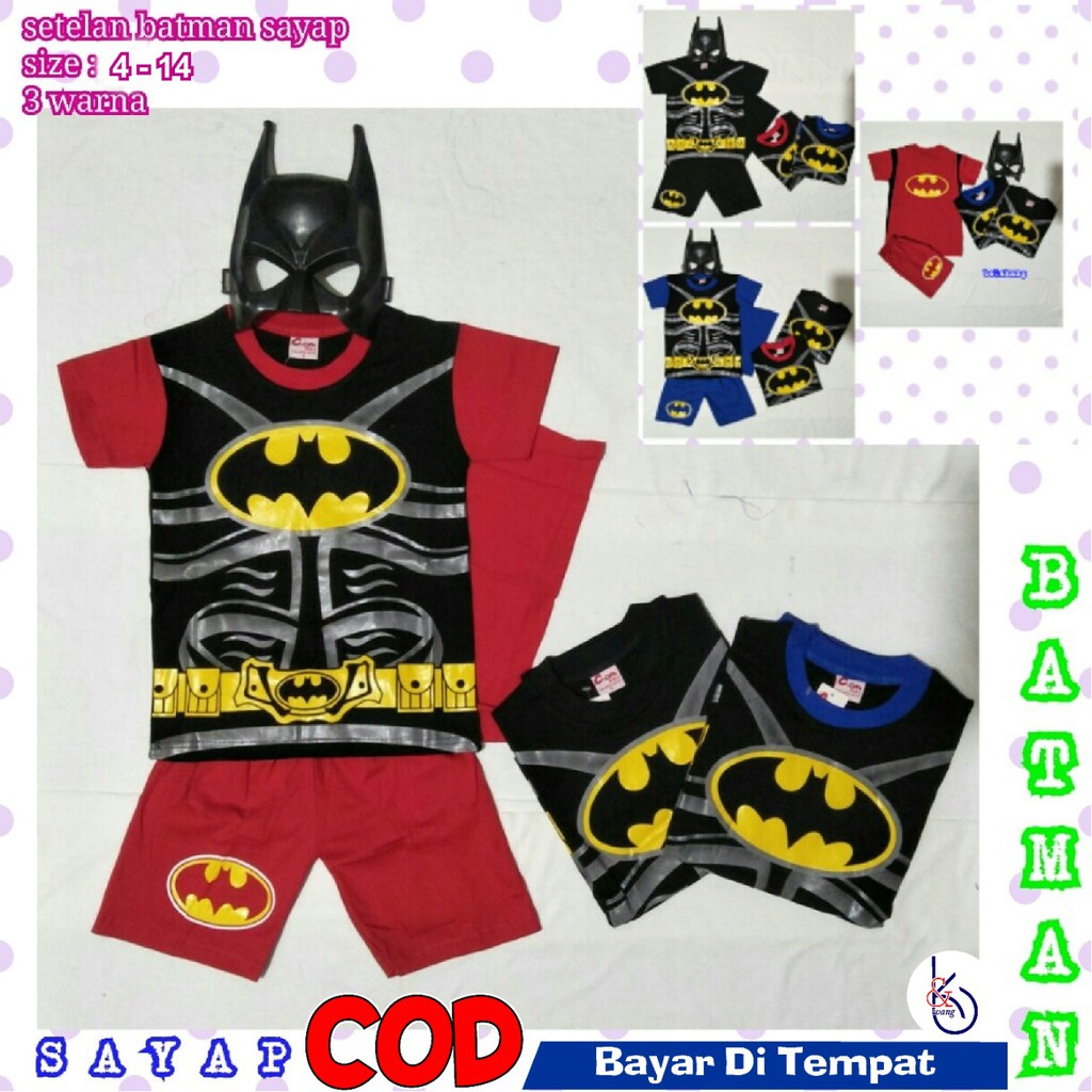 Detail Sayap Batman Nomer 9