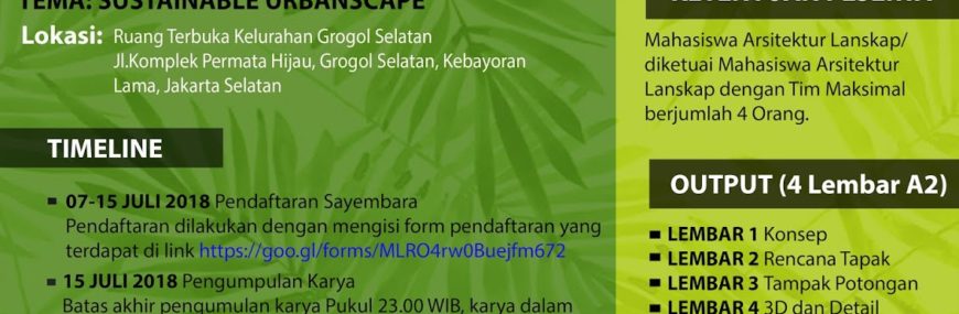 Detail Sayembara Desain 2018 Nomer 32