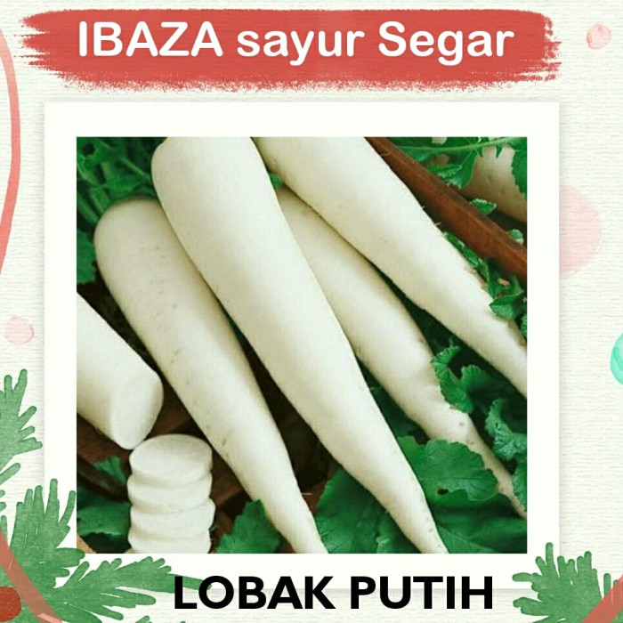 Detail Sayur Lobak Hijau Nomer 32