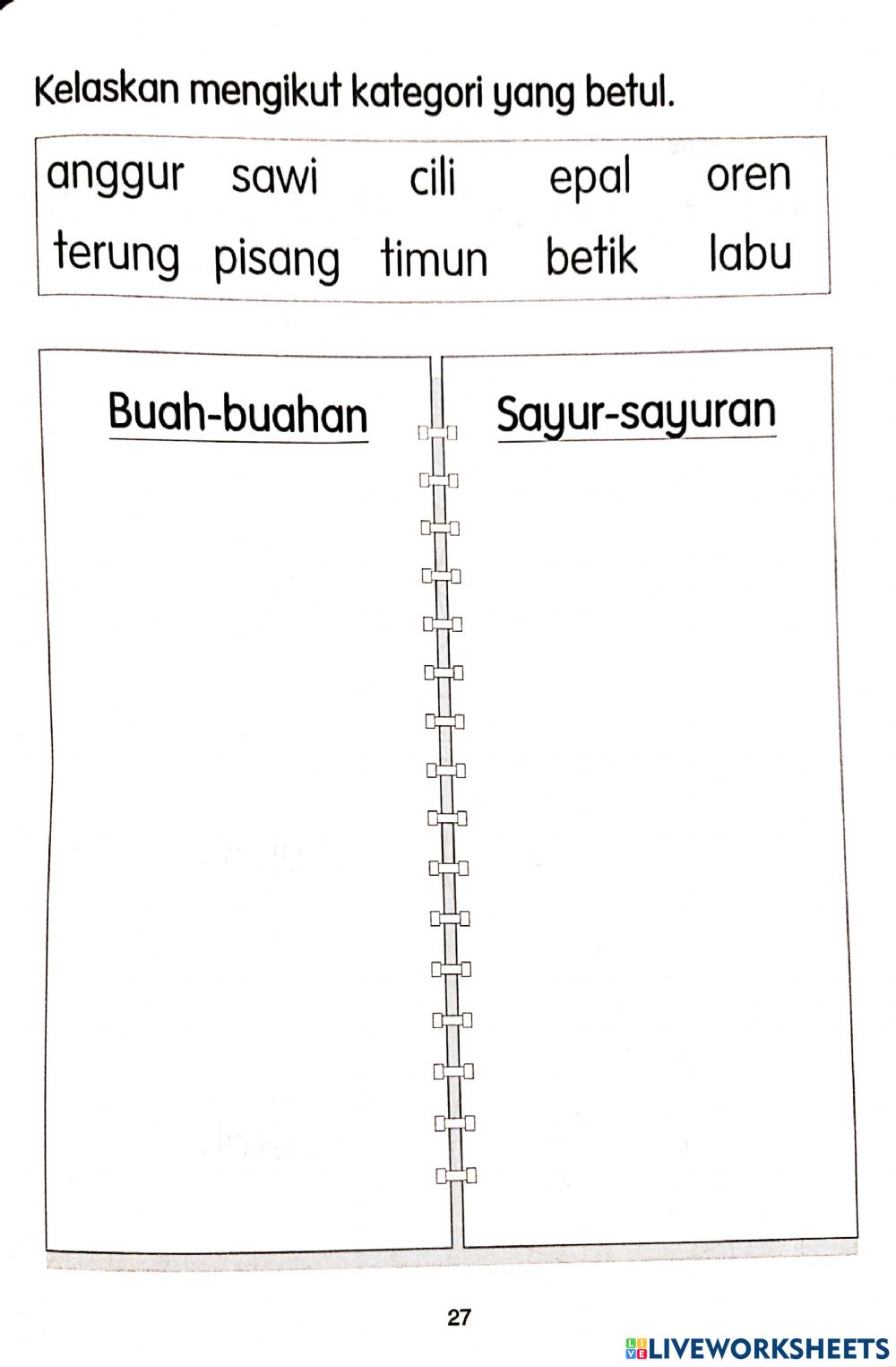 Detail Sayur Sayuran Dan Buah Buahan Nomer 43