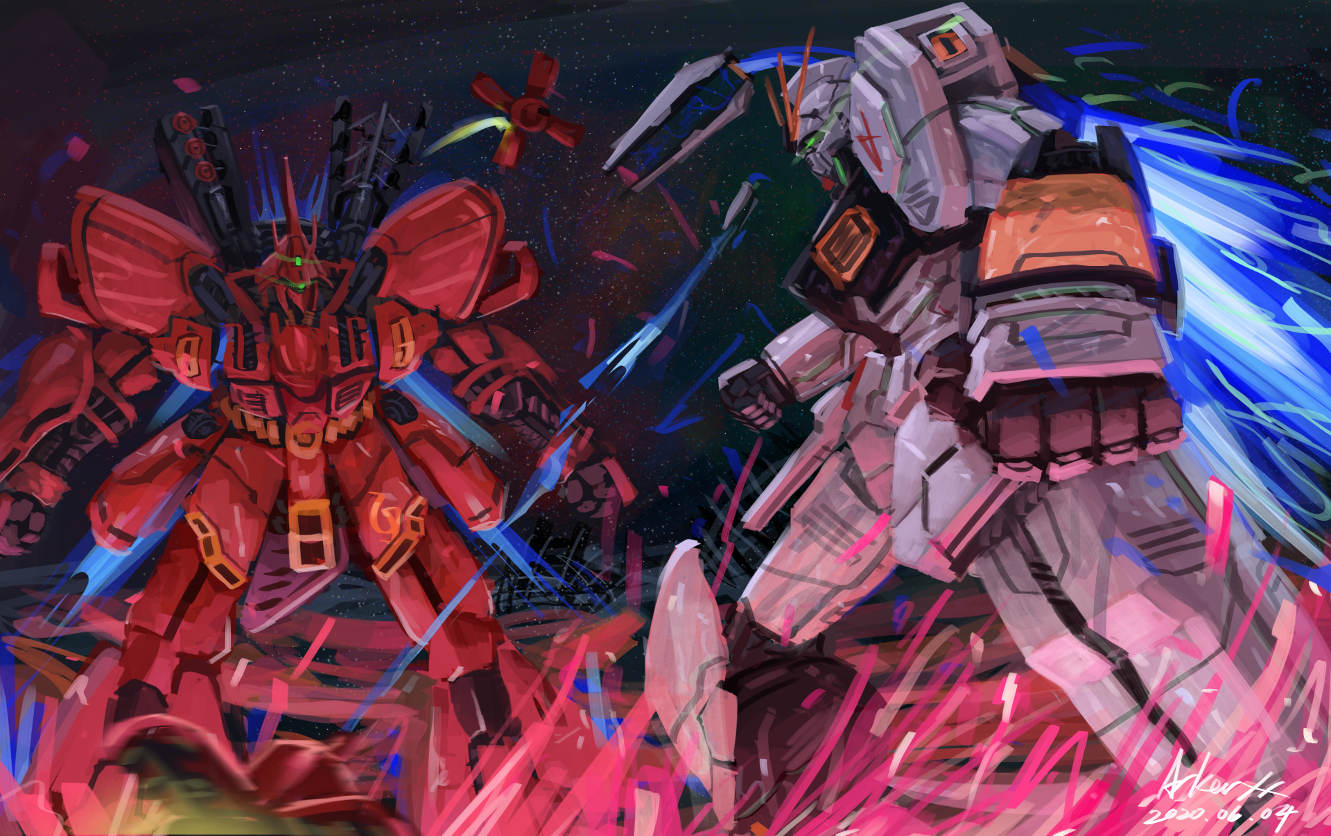 Detail Sazabi Wallpaper Nomer 15