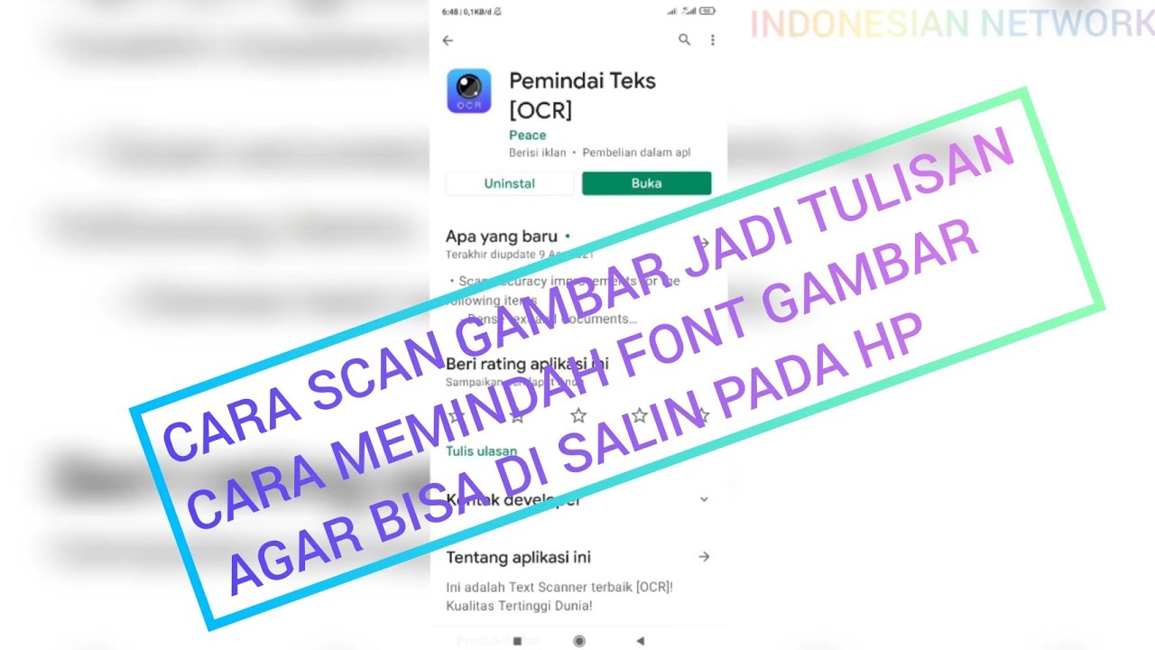 Detail Scan Tulisan Pada Gambar Nomer 2