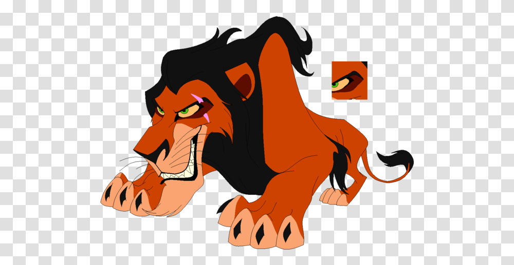 Detail Scar Lion King Transparent Nomer 13