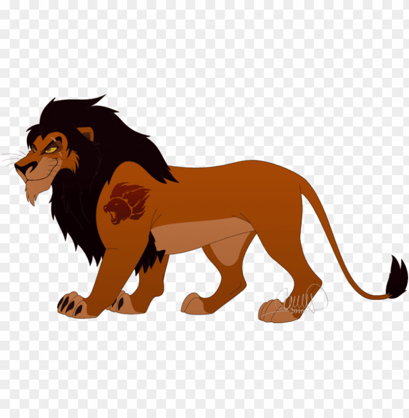 Detail Scar Lion King Transparent Nomer 4