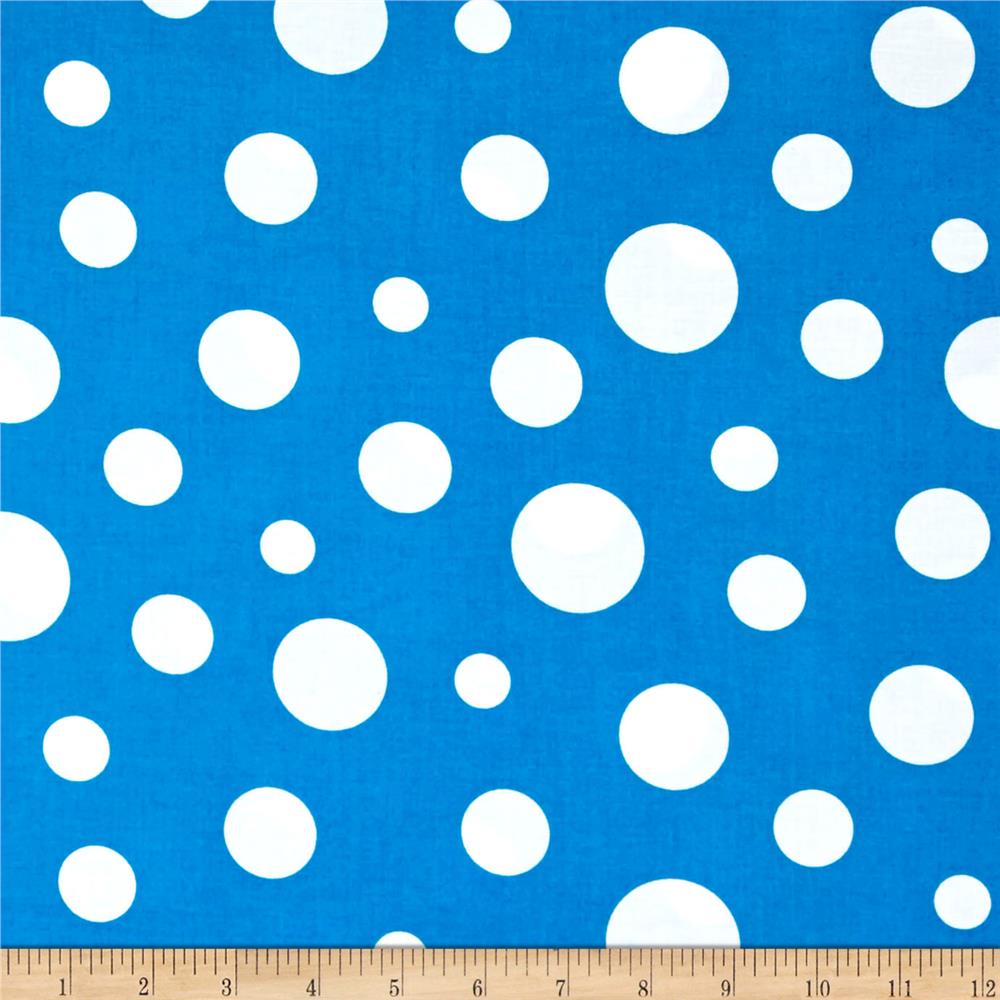 Detail Wallpaper Polkadot Biru Nomer 4