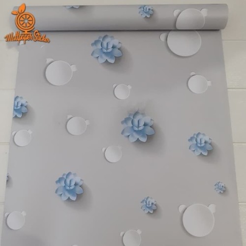 Detail Wallpaper Polkadot Biru Nomer 41