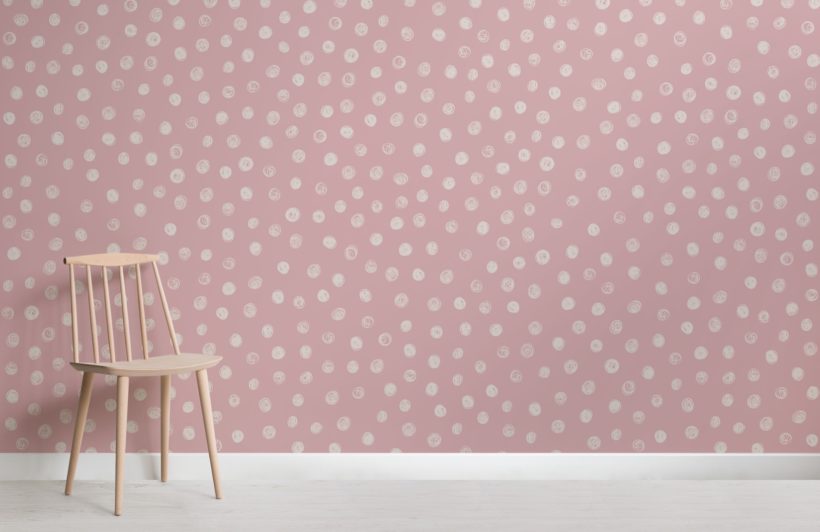 Detail Wallpaper Polkadot Pink Nomer 51