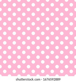 Detail Wallpaper Polkadot Pink Soft Nomer 12