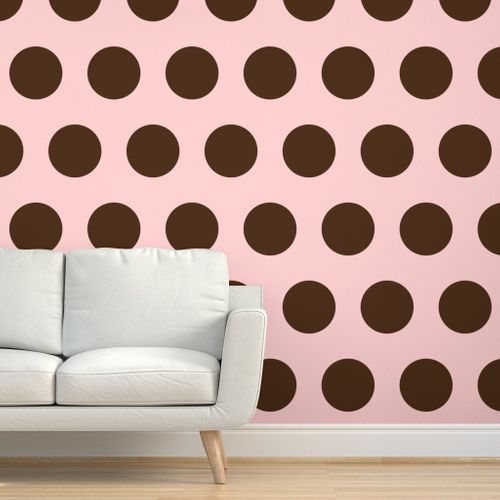 Detail Wallpaper Polkadot Pink Soft Nomer 30