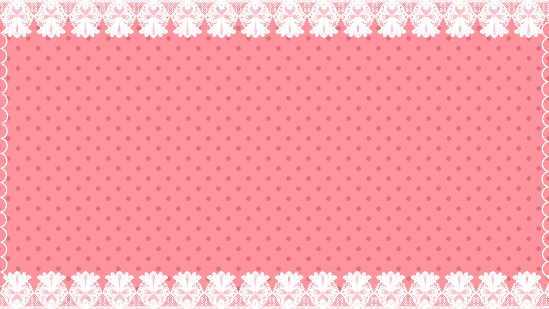 Detail Wallpaper Polkadot Pink Soft Nomer 7