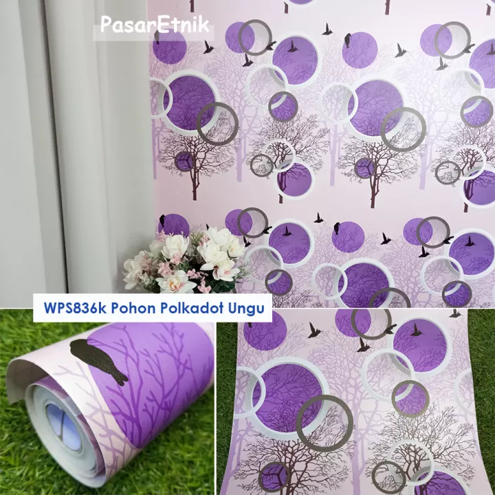 Detail Wallpaper Polkadot Ungu Nomer 29