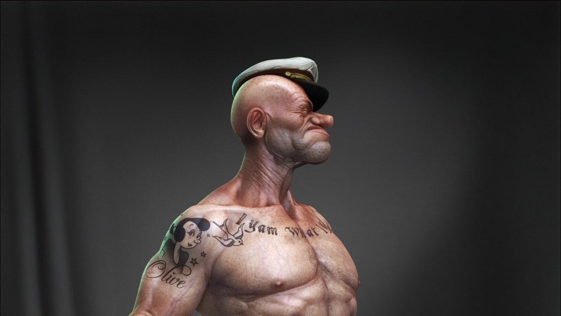 Detail Wallpaper Popeye 3d Nomer 20