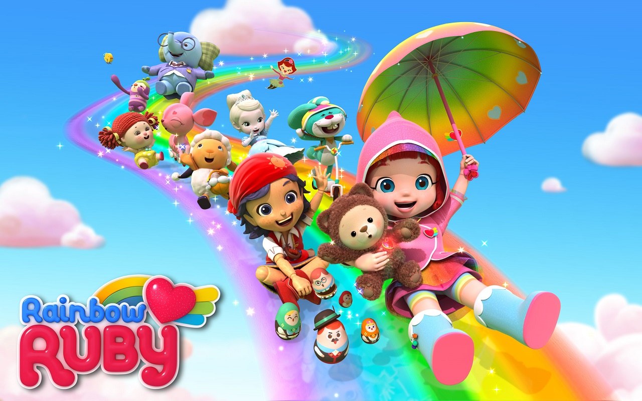 Detail Wallpaper Rainbow Ruby Nomer 21
