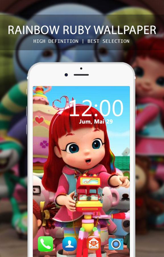 Detail Wallpaper Rainbow Ruby Nomer 35
