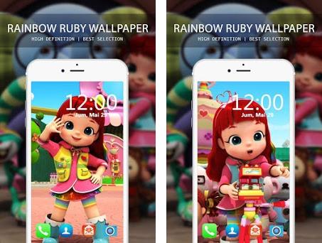 Detail Wallpaper Rainbow Ruby Nomer 40