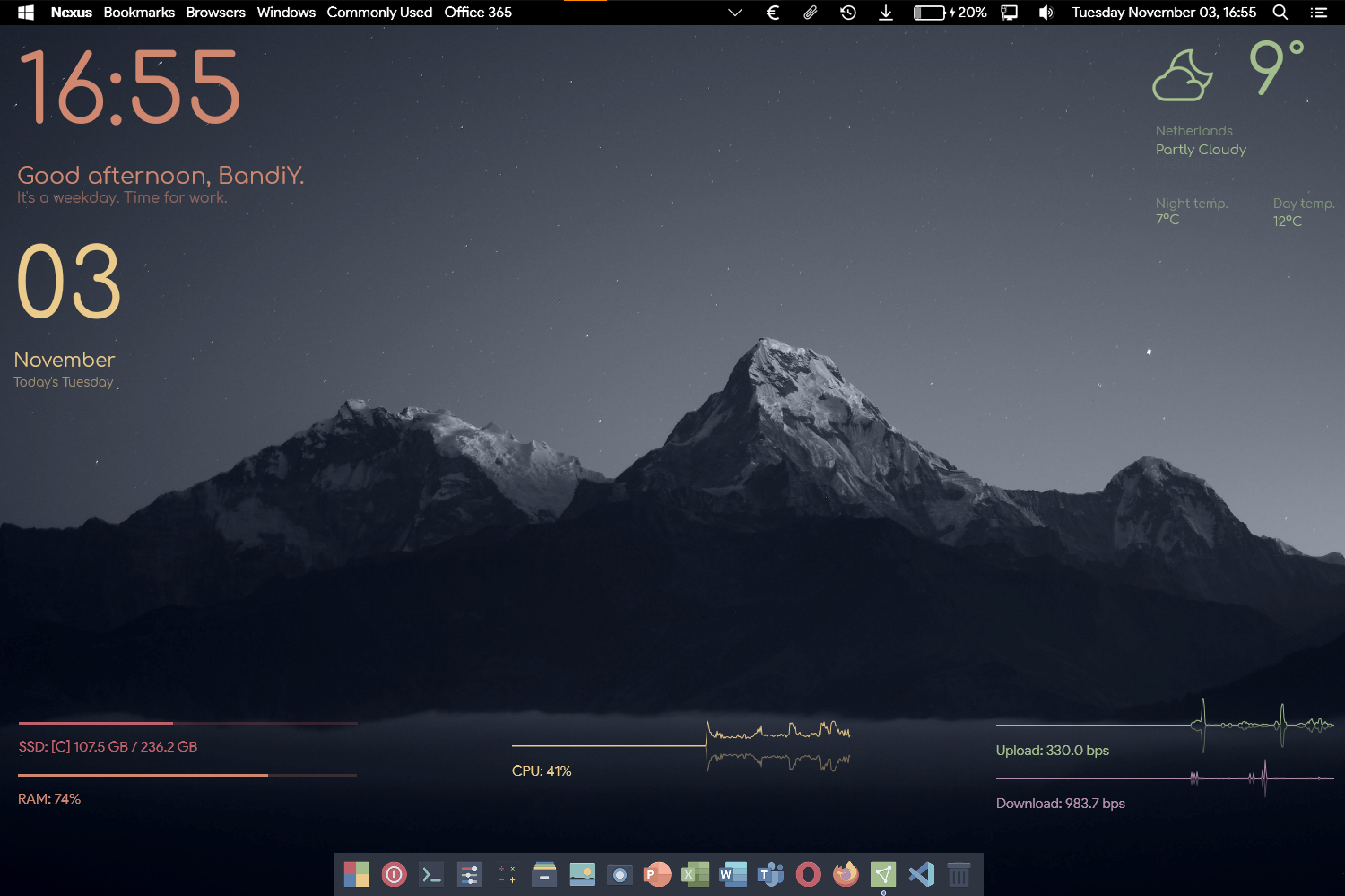 Detail Wallpaper Rainmeter Nomer 33