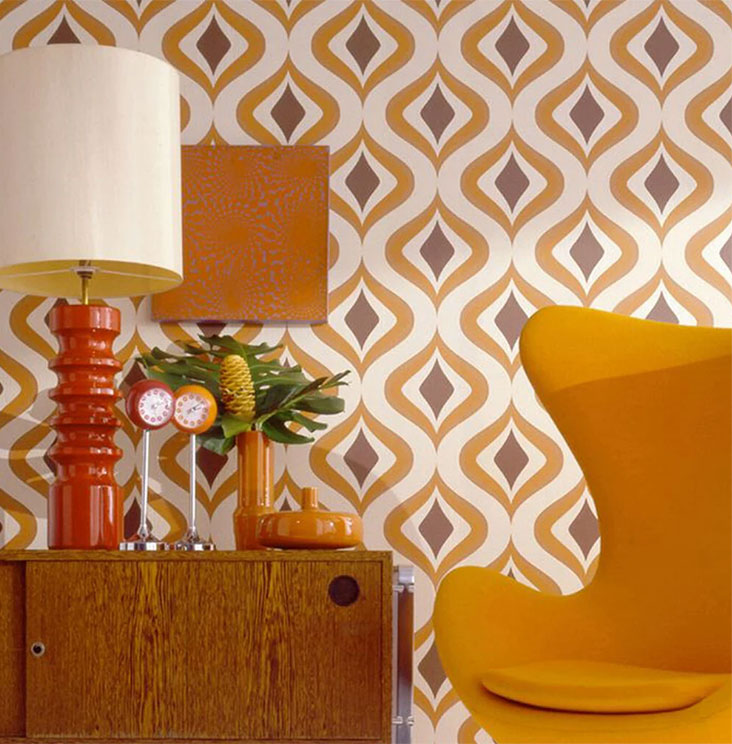 Detail Wallpaper Retro Modern Nomer 18