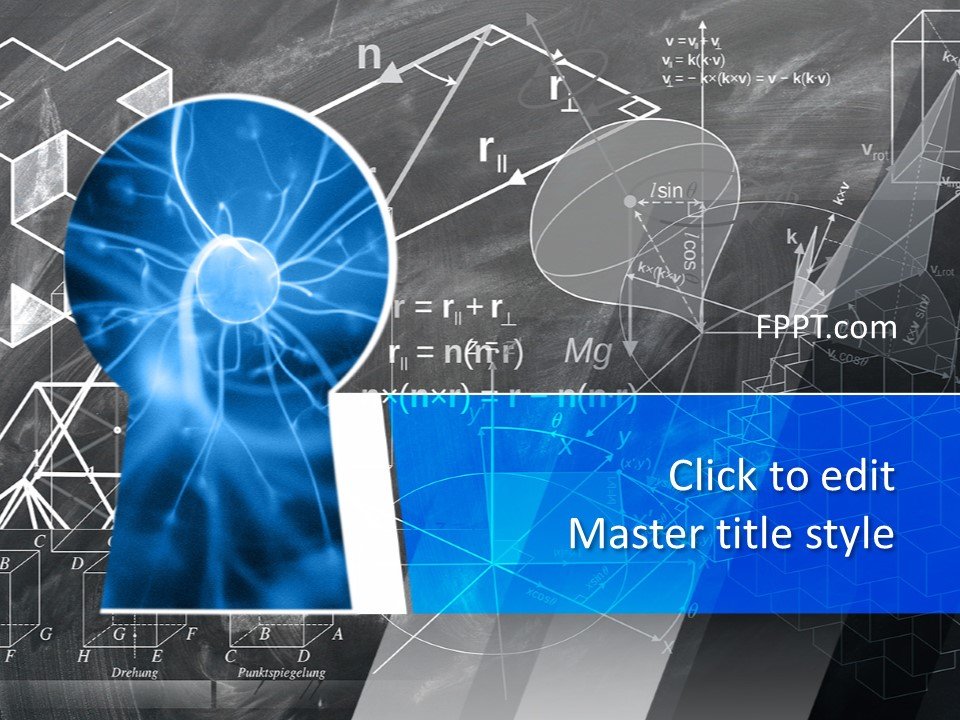 Detail Science Background For Powerpoint Nomer 34