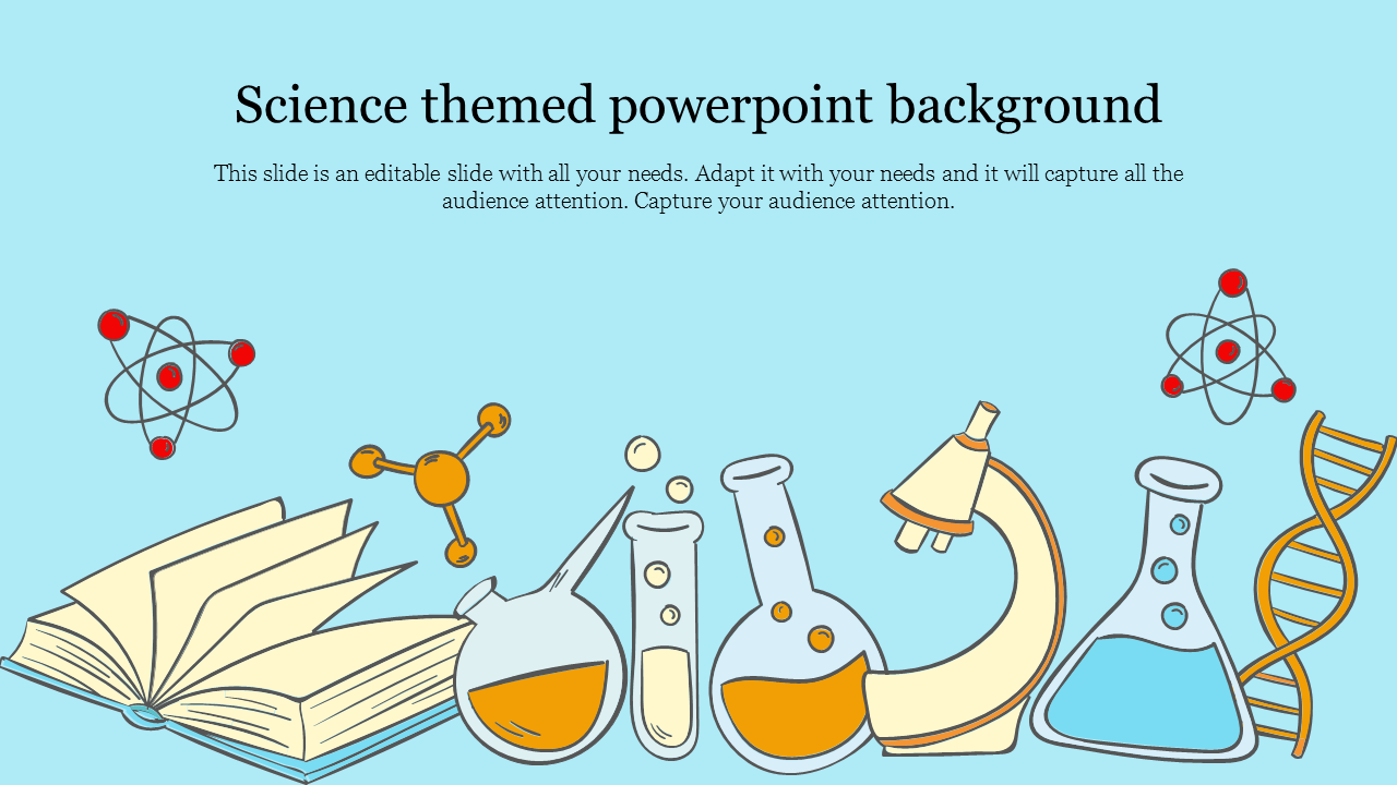 Detail Science Background For Powerpoint Nomer 6