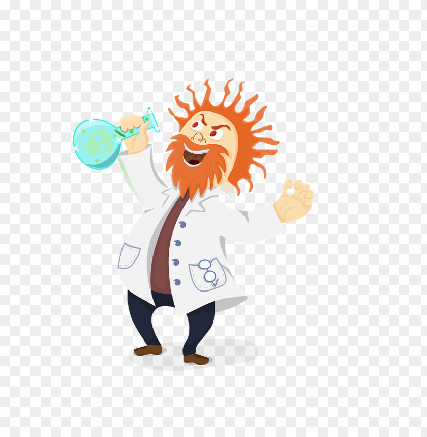 Detail Scientist Transparent Background Nomer 40