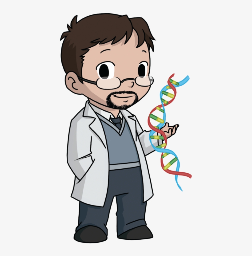 Detail Scientist Transparent Background Nomer 7