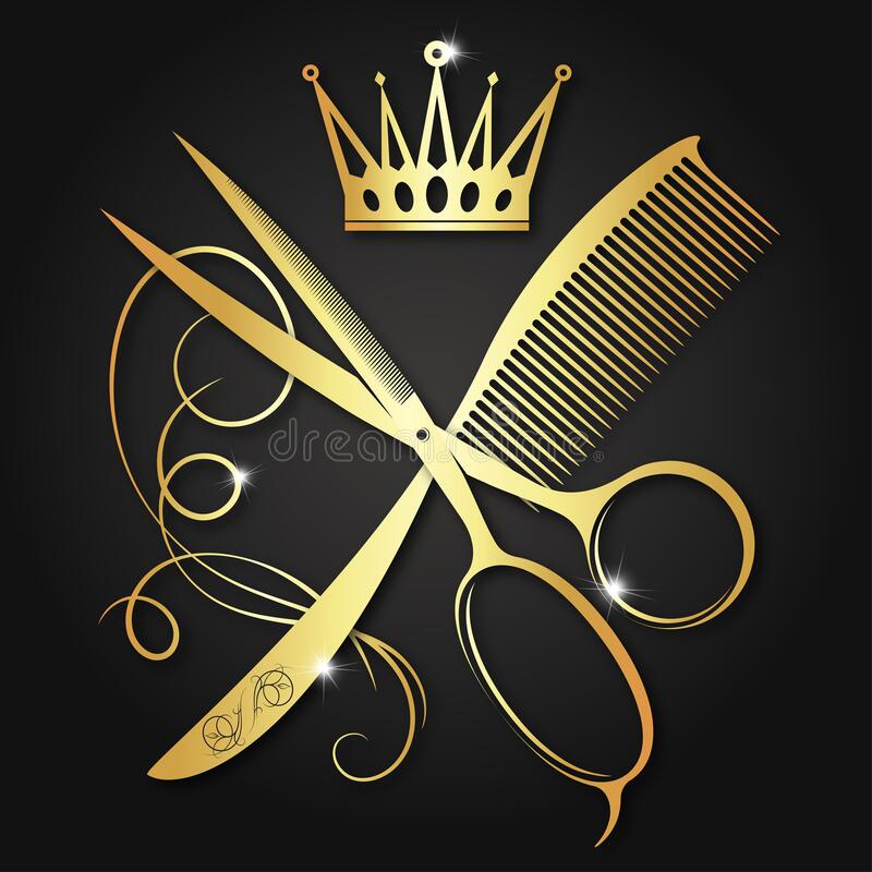 Detail Scissor And Comb Clipart Nomer 29