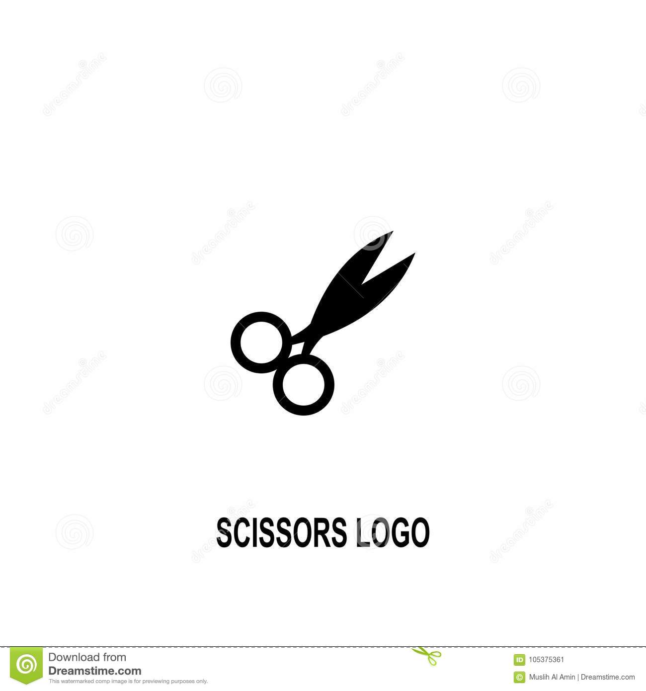 Detail Scissor Logo Nomer 35