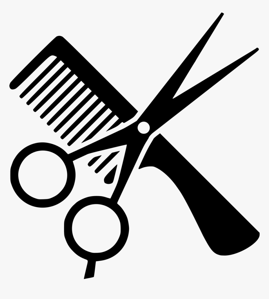 Scissors And Comb Clipart - KibrisPDR