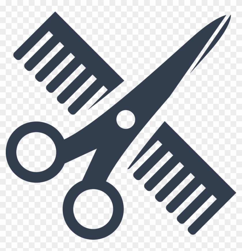 Detail Scissors And Comb Clipart Nomer 26