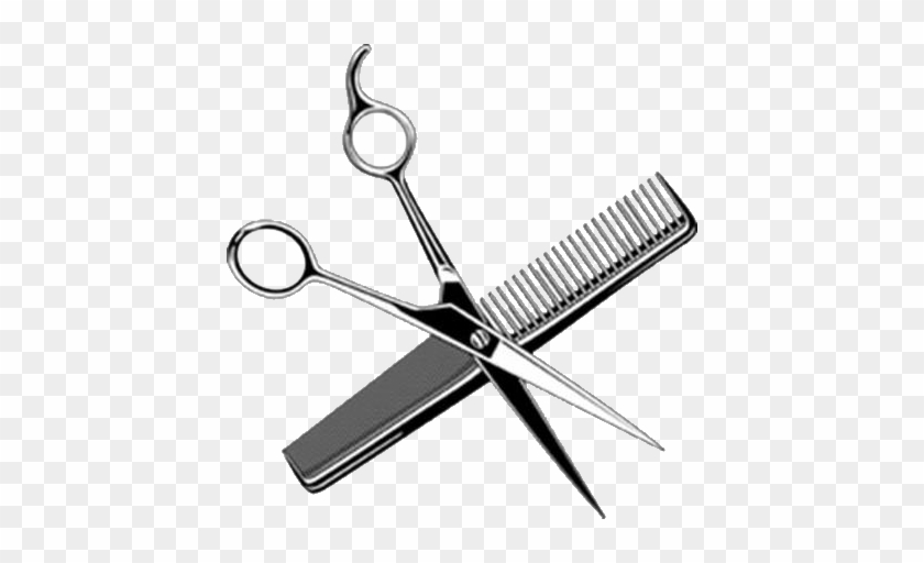 Detail Scissors And Comb Clipart Nomer 34