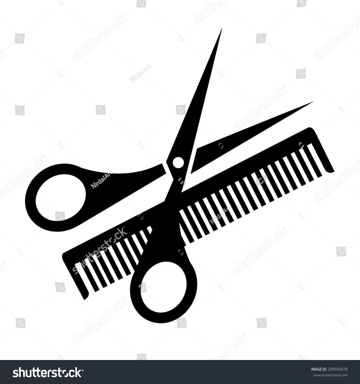 Detail Scissors And Comb Pictures Nomer 23