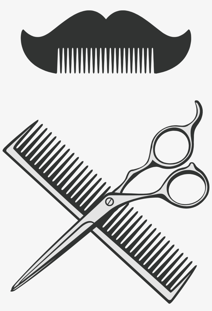 Detail Scissors And Comb Png Nomer 20