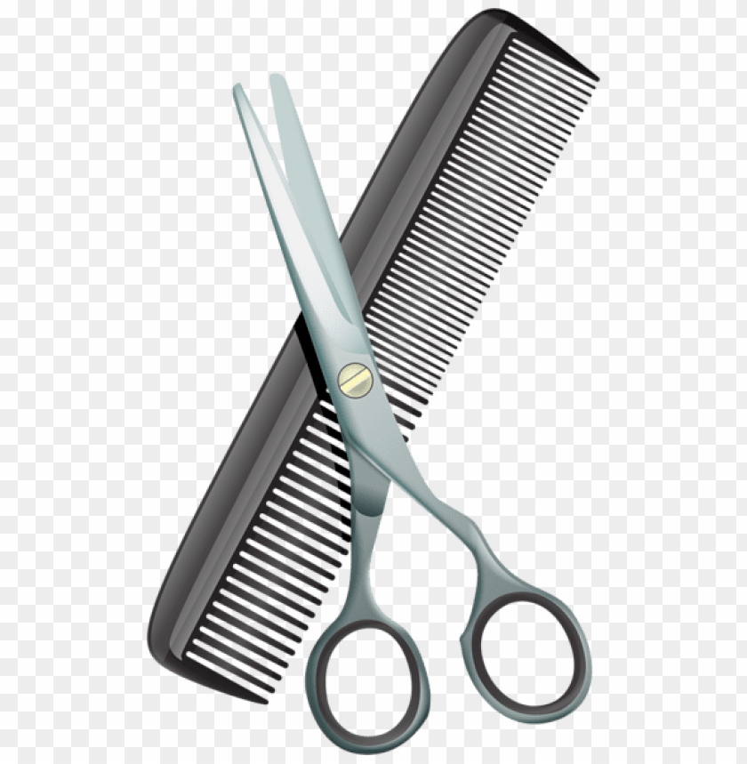 Detail Scissors And Comb Png Nomer 4