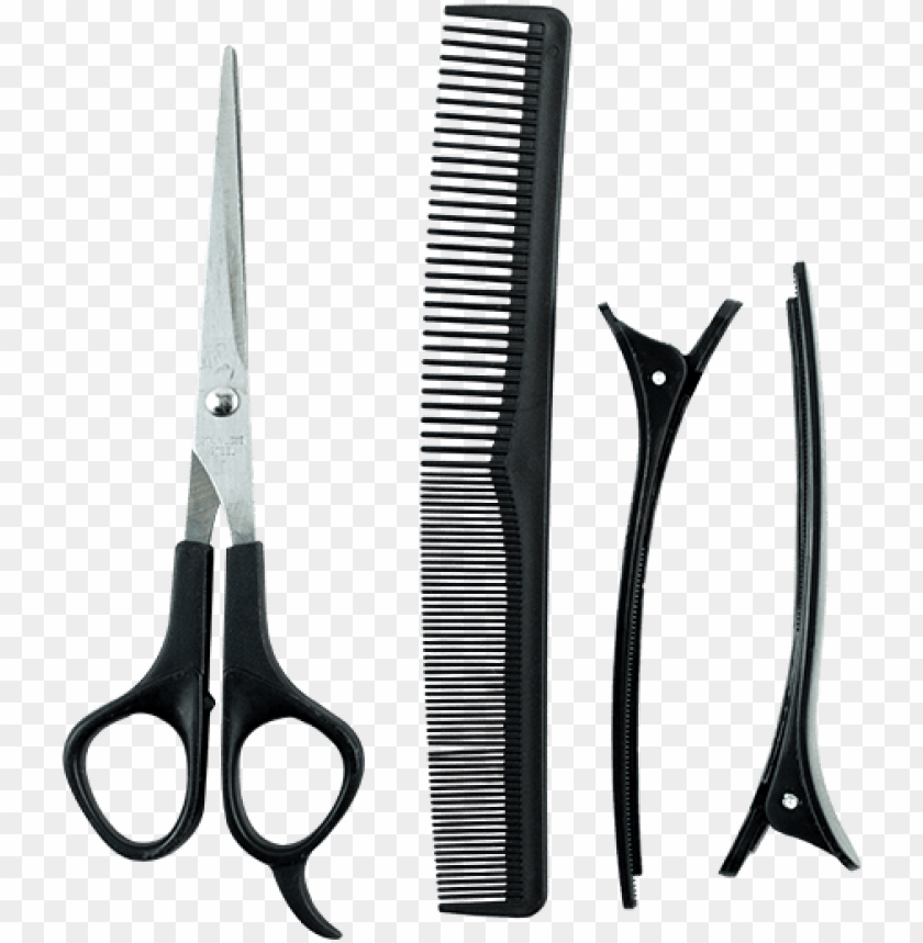 Detail Scissors And Comb Png Nomer 32