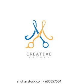 Detail Scissors Logo Nomer 44